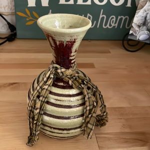 Ceramic decorative vase - local art studio